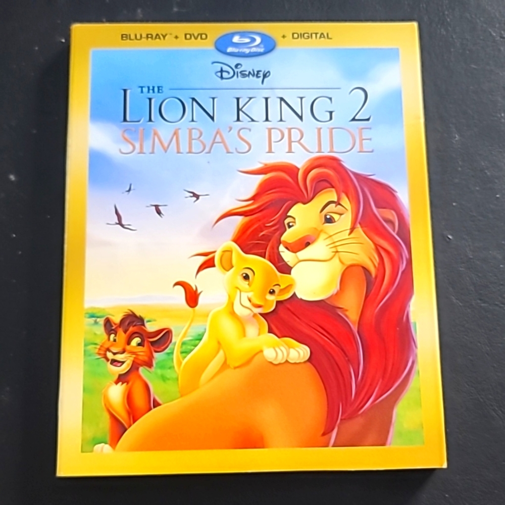 The Lion King 2 Blu-ray and DVD